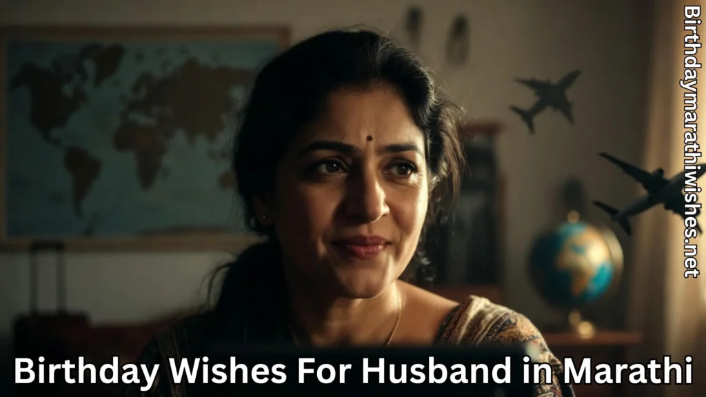 Thoughtful wife smiling softly while remembering husband on birthday